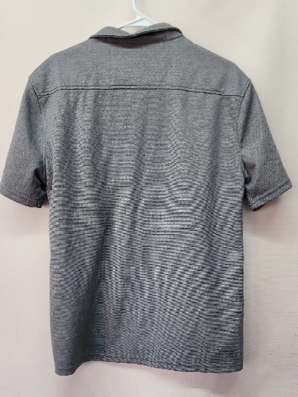 Brooklyn Cloth Gray Short-Sleeve Casual Button-Down Shirt - Picture 3 of 4